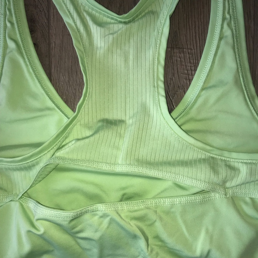 Green Reebok Workout Tank - Picture 5 of 5
